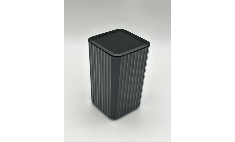 1,20 LT KRİSTAL RENKLİ KARE DERİN SAKLAMA KABI