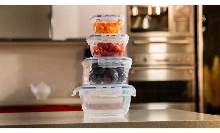 4'LÜ SIZDIRMAZ KARE SAKLAMA KABI SETİ