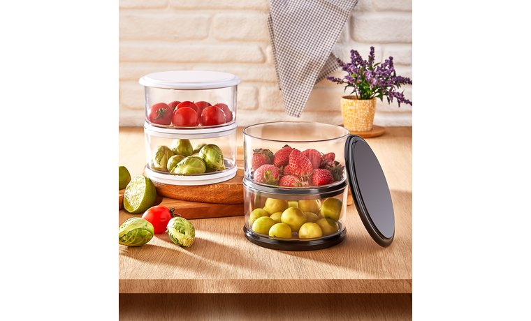 YUVARLAK KRİSTAL SAKLAMA KABI