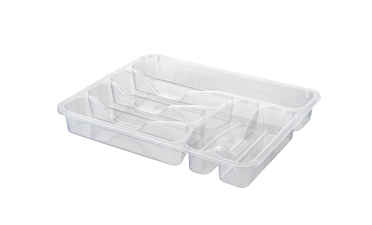 BÜYÜK ÇEKMECE KAŞIKLIK ŞEFFAF