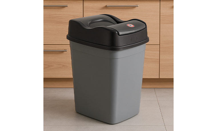 5 LT GİRDAP KAPAKLI ÇÖP KOVASI