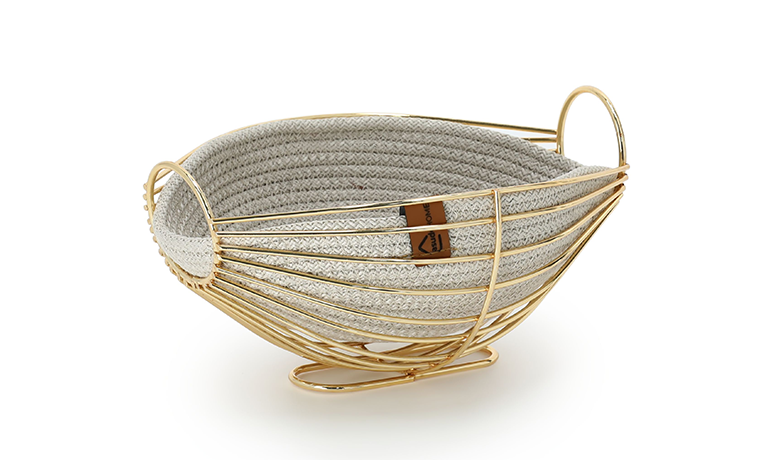 NATUREL METAL SANDAL SEPET