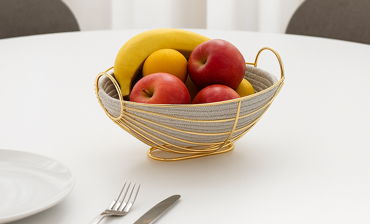 NATUREL METAL SANDAL SEPET