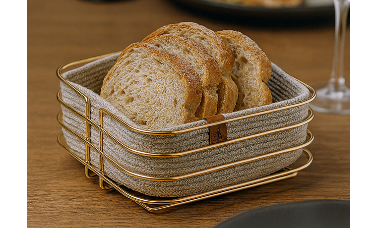 NATUREL KARE ALTIN TEL EKMEKLİK