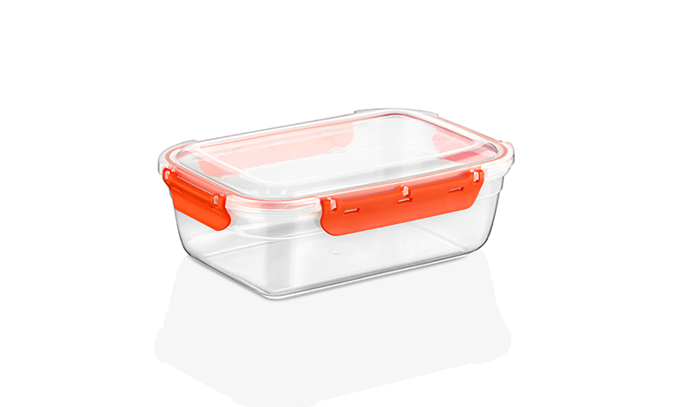 2,4 LT RENKLİ SIZDIRMAZ DİKDÖRTGEN SAKLAMA KABI