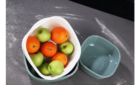 3'LÜ SÜZGEÇLİ KARE BADYA SETİ