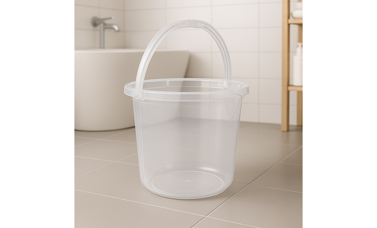 Şeffaf Gagalı Temizlik Kovası