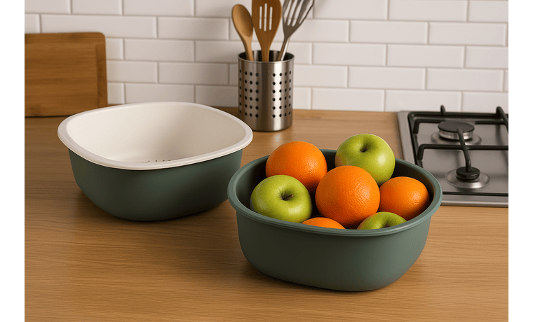 6 LT SÜZGEÇLİ KARE BADYA