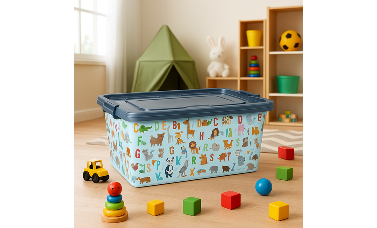 40 LT TEKERLEKLİ OYUNCAK KUTUSU