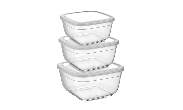 3'LÜ MAYA KARE SAKLAMA KABI SETİ